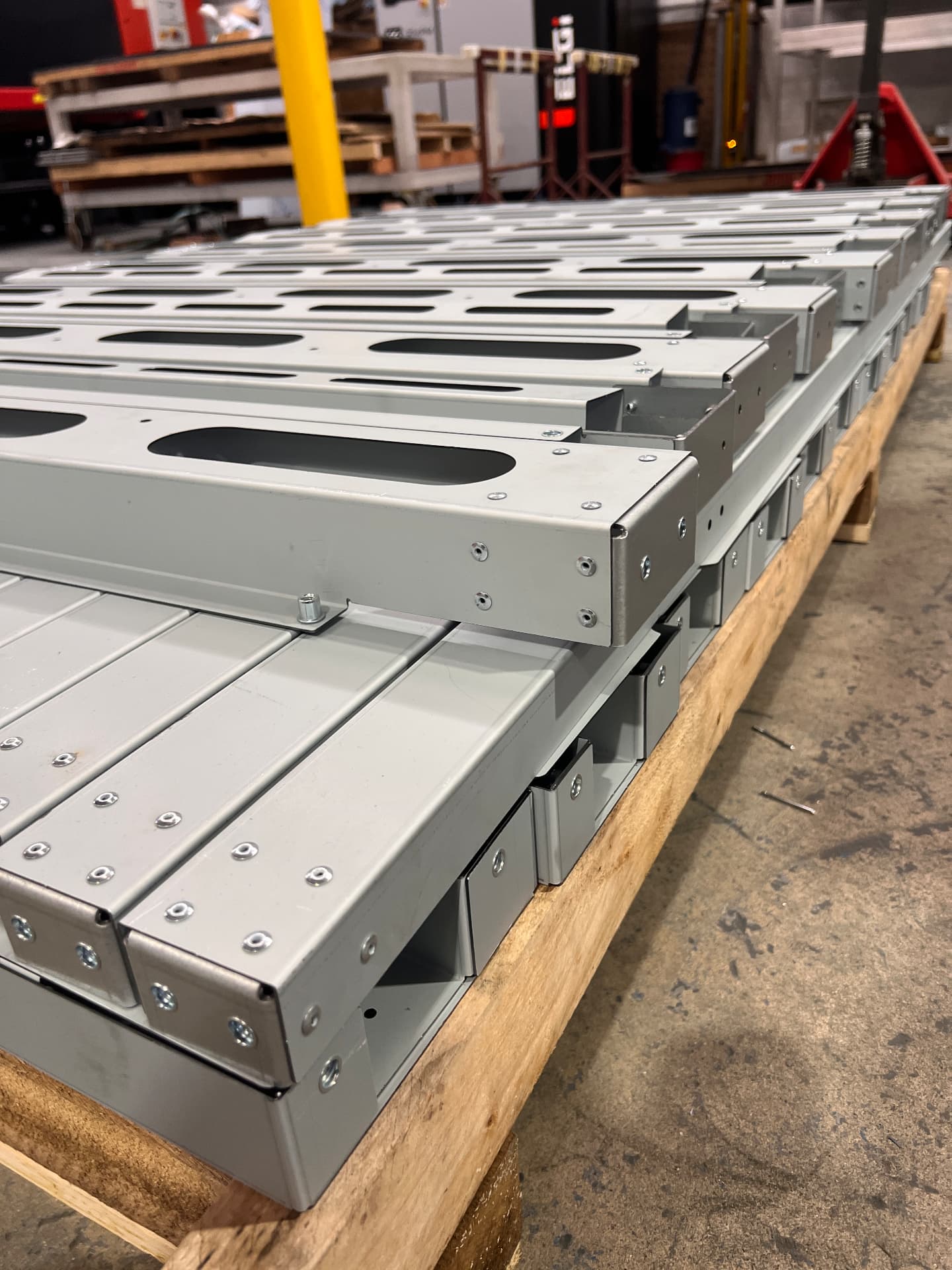 Fabricated assemblies ready for integration
